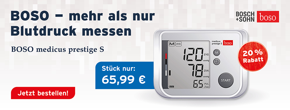 BOSO - mehr als nur Blutdruck messen! BOSO medicus prestige S